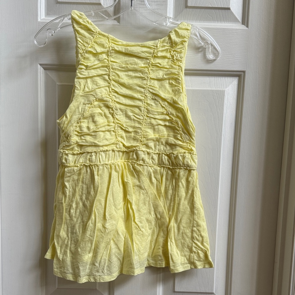 Source Unknown Light Yellow Tank Top - image 5